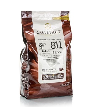 칼리바우트 다크초콜릿 2.5kg (카카오 54.5%) / 냉장배송 - 닥터비건