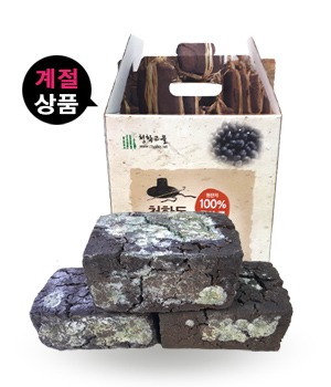 청학고을 검은콩 서리태 메주 1박스 2.2~2.5kg X 3개 / 국산콩100% 지리산 청정지역 식품